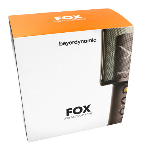 Beyerdynamic FOX - Studyjny mikrofon pojemnościowy USB