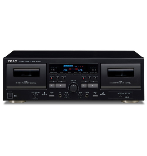 TEAC W-1200 - Podwójny odtwarzacz kasetowy