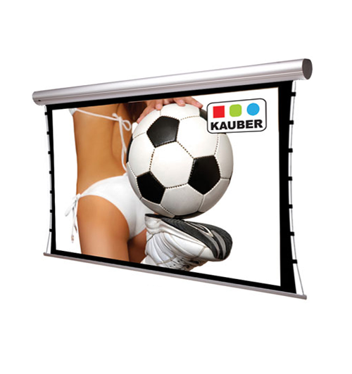 Ekran elektryczny Kauber Blue Label Tensioned GrayPro