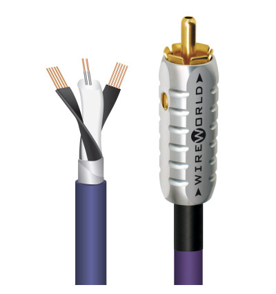 Wireworld Ultraviolet 8 – Kabel coaxial (RCA-RCA) 75 Ohm – 1m