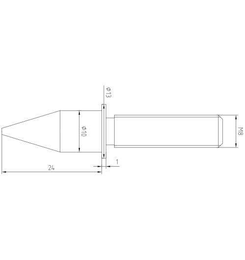 Taga Harmony TSF-002 - Zestaw nóżek z kolcami do kolumn (4 sztuki)