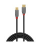 Lindy Anthra Line 36890 - Kabel USB-C 2.0 - Micro USB-B – 0.5m