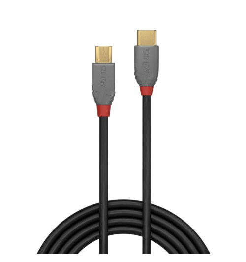 Lindy Anthra Line 36892 - Kabel USB-C 2.0 - Micro USB-B – 2m