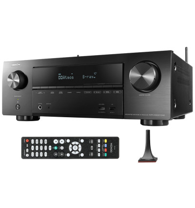 Denon AVR-X1600h DAB - Amplituner kina domowego 7.2 z 4K UHD i DAB/DAB+