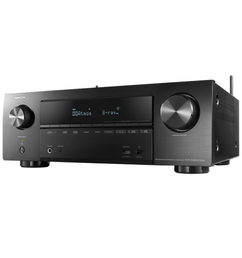 Denon AVR-X1600h DAB - Amplituner kina domowego 7.2 z 4K UHD i DAB/DAB+
