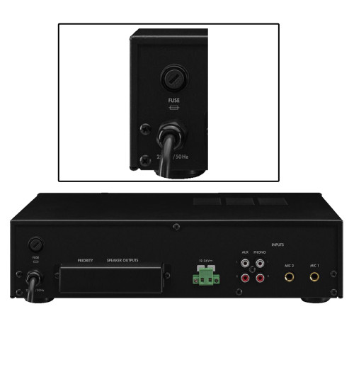 MONACOR PA-704 - Wzmacniacz miksujący PA, mono