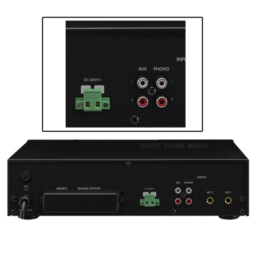 MONACOR PA-704 - Wzmacniacz miksujący PA, mono