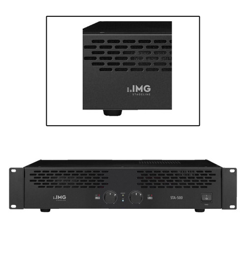 MONACOR STA-500 - Wzmacniacz analogowy, stereo