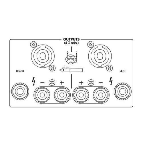 MONACOR STA-500 - Wzmacniacz analogowy, stereo