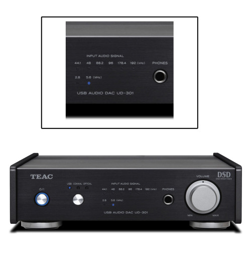 TEAC UD-301-X - Wzmacniacz stereofoniczny słuchawkowy