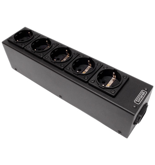 Tomanek TAP5S Slim – Listwa zasilająca z filtrem - 5 gniazd