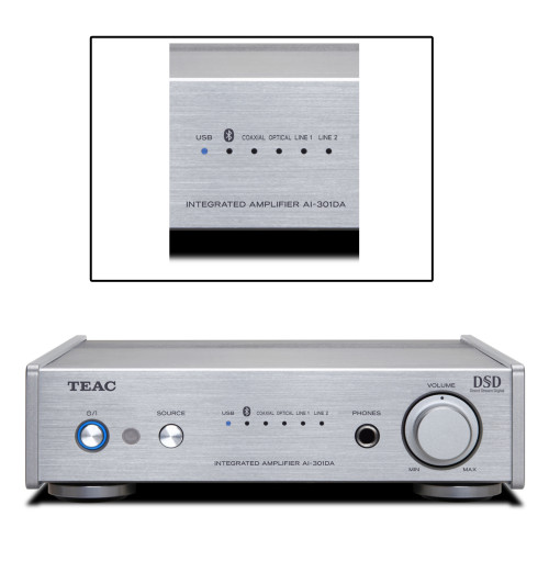 TEAC AI-301DA-X - Wzmacniacz stereofoniczny słuchawkowy