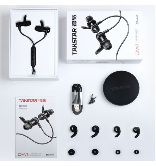 TAKSTAR DW1 - Bezprzewodowe douszne słuchawki sportowe
