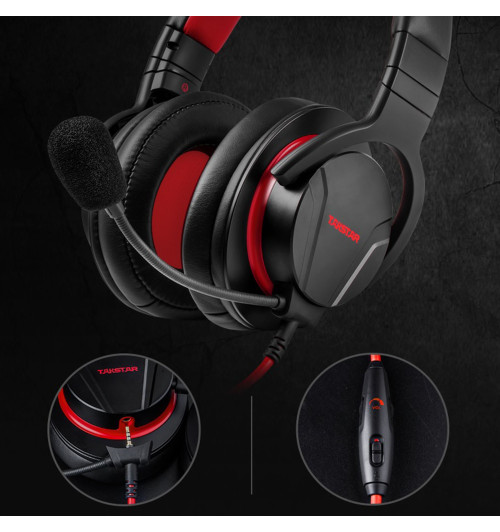 TAKSTAR GM200 SHADE - Gamingowy zestaw słuchawkowy z mikrofonem