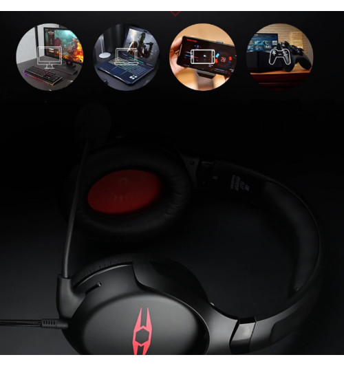 TAKSTAR FLIT - Gamingowe nauszne słuchawki z mikrofonem