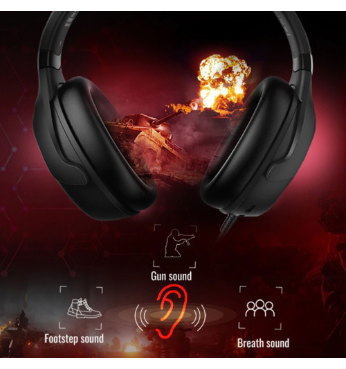 TAKSTAR FLIT - Gamingowe nauszne słuchawki z mikrofonem