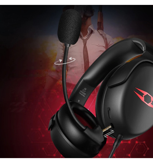 TAKSTAR FLIT - Gamingowe nauszne słuchawki z mikrofonem