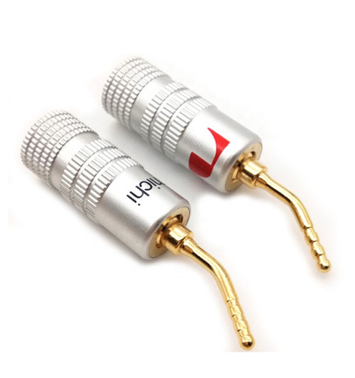 NAKAMICHI A03 - Wtyk głośnikowy bananowy szpilka 8 szt.