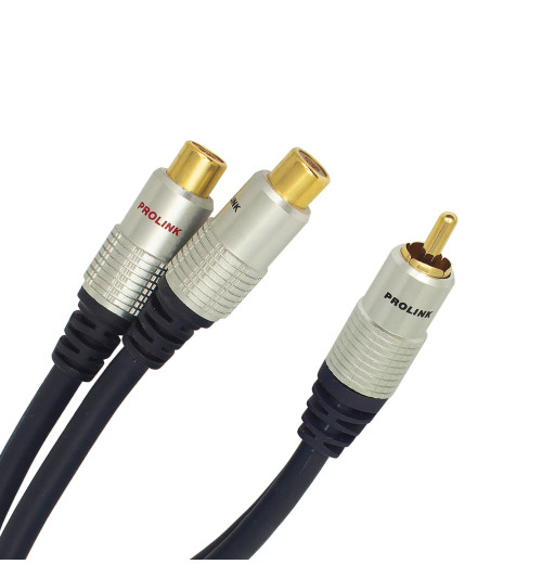 PROLINK ND248 - Rozgałęziacz RCA - 2xGN RCA 0.2 m