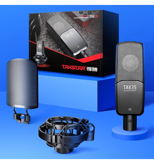 TAKSTAR TAK35 – Profesjonalny mikrofon pojemnościowy