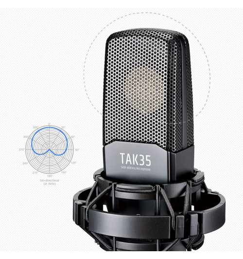 TAKSTAR TAK35 – Profesjonalny mikrofon pojemnościowy