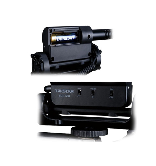 TAKSTAR SGC-598 – Profesjonalny mikrofon pojemnościowy do kamer i aparatów
