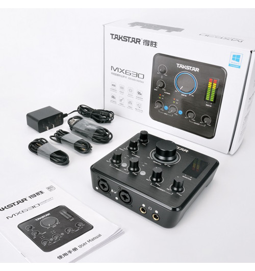 TAKSTAR MX630 - Karta dźwiękowa, interfejs USB audio