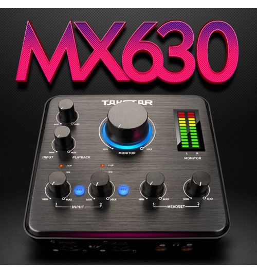 TAKSTAR MX630 - Karta dźwiękowa, interfejs USB audio