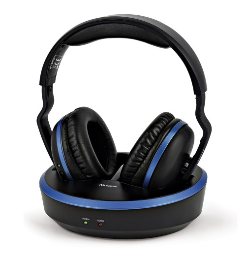 Meliconi HP COMFORT - Bezprzewodowe słuchawki nauszne do telewizora