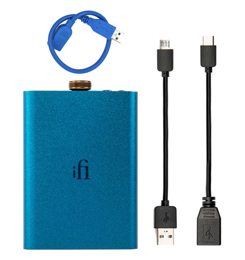 iFi Audio Hip-Dac - Przenośny wzmacniacz słuchawkowy z DAC