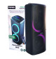 Tonsil PartyDance 1200 – Imprezowy głośnik bezprzewodowy Bluetooth LED z 2 mikrofonami do karaoke
