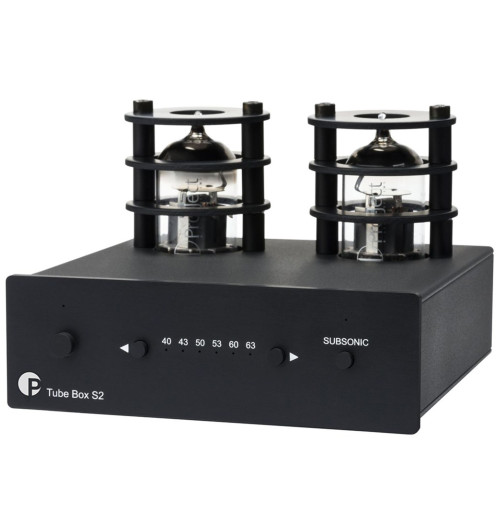 Pro-Ject Tube Box S2 - Lampowy przedwzmacniacz gramofonowy MM/MC