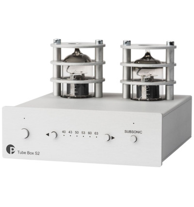 Pro-Ject Tube Box S2 - Lampowy przedwzmacniacz gramofonowy MM/MC