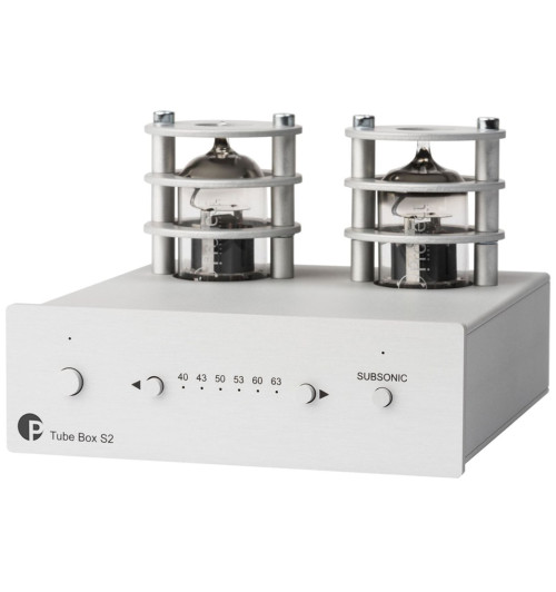 Pro-Ject Tube Box S2 - Lampowy przedwzmacniacz gramofonowy MM/MC