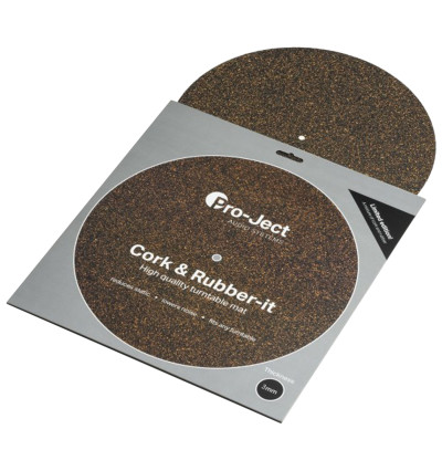 Pro-Ject Cork & Rubber it 3mm - Korkowo-gumowa mata gramofonowa