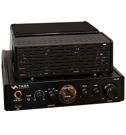 TAGA HARMONY HTA-25B (2021) - Wzmacniacz hybrydowy z Bluetooth, USB
