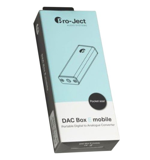 Pro-Ject DAC Box E Mobile - Przenośny przetwornik cyfrowo-analogowy DAC / wzmacniacz słuchawkowy