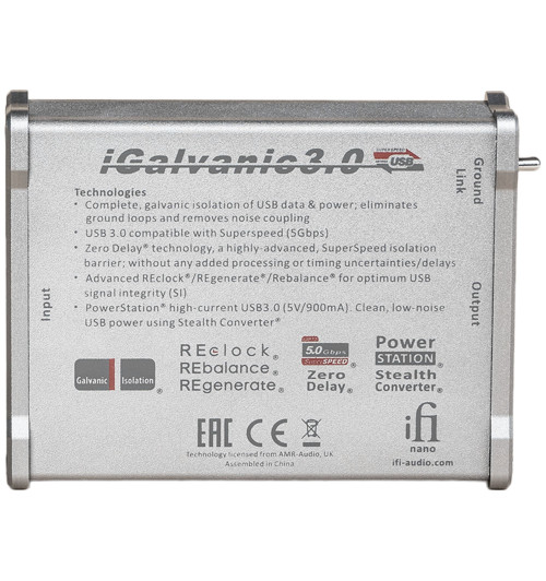 iFi Audio iGalvanic3.0 - Izolator galwaniczny USB 3.0 B - A