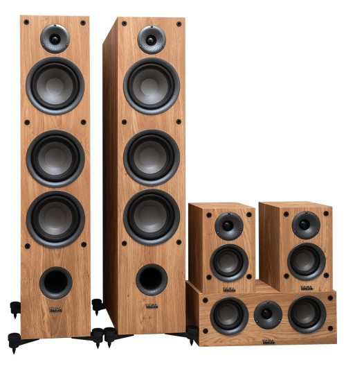 Taga Harmony TAV 5.0: TAV-507F + C + S – Zestaw kolumn kina domowego
