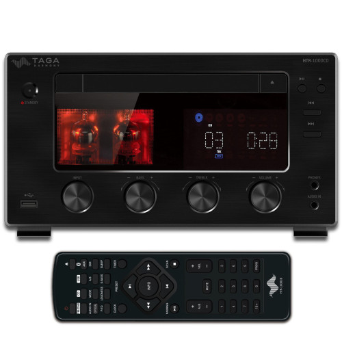Taga Harmony HTR-1000CD v.2 - Wzmacniacz hybrydowy z odtwarzaczem CD, USB, Bluetooth
