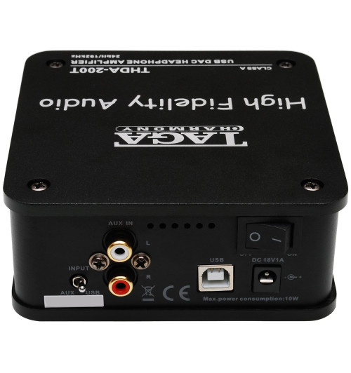 Taga Harmony THDA-200T – Hybrydowy wzmacniacz słuchawkowy