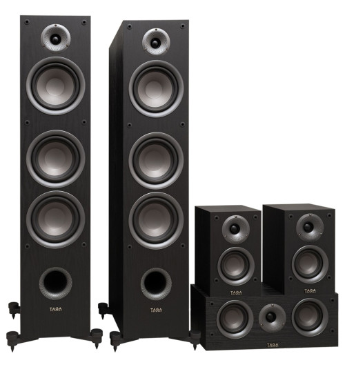 Taga Harmony TAV 5.0: TAV-607F + C + S – Zestaw kolumn kina domowego
