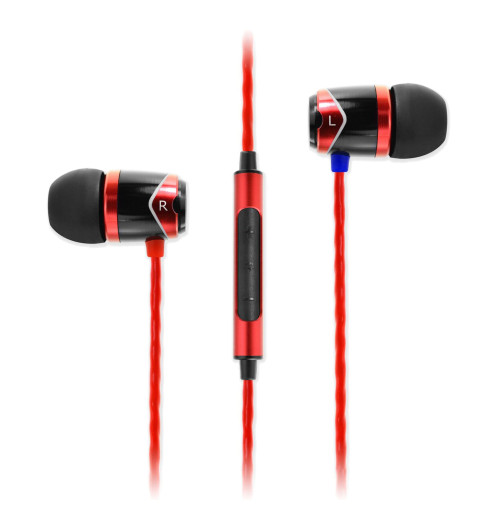 SoundMagic E10C - Słuchawki dokanałowe z pilotem i mikrofonem