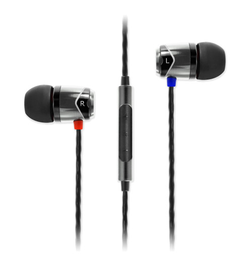 SoundMagic E10C - Słuchawki dokanałowe z pilotem i mikrofonem