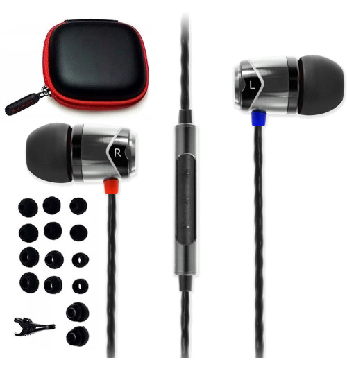 SoundMagic E10C - Słuchawki dokanałowe z pilotem i mikrofonem
