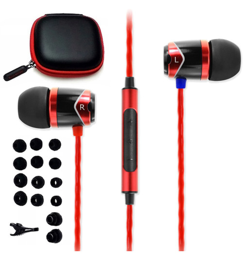 SoundMagic E10C - Słuchawki dokanałowe z pilotem i mikrofonem