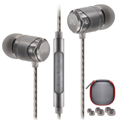 SoundMagic E11C - Słuchawki dokanałowe z mikrofonem