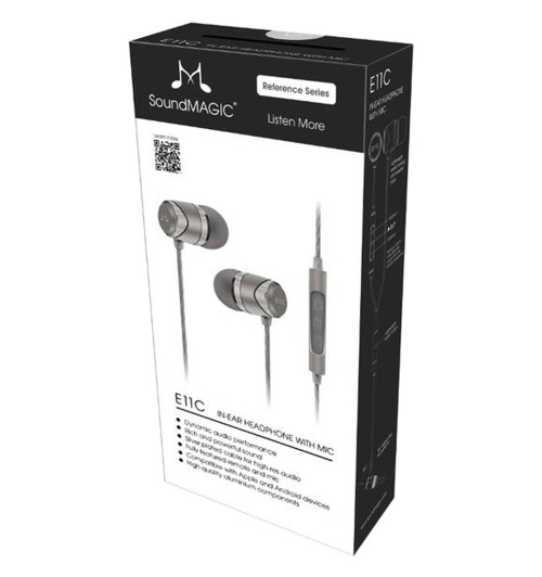 SoundMagic E11C - Słuchawki dokanałowe z mikrofonem