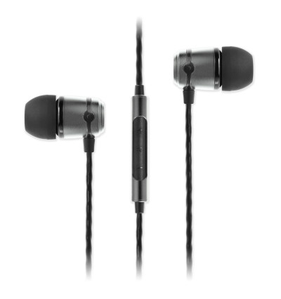 SoundMagic E50C - Słuchawki dokanałowe z pilotem i mikrofonem