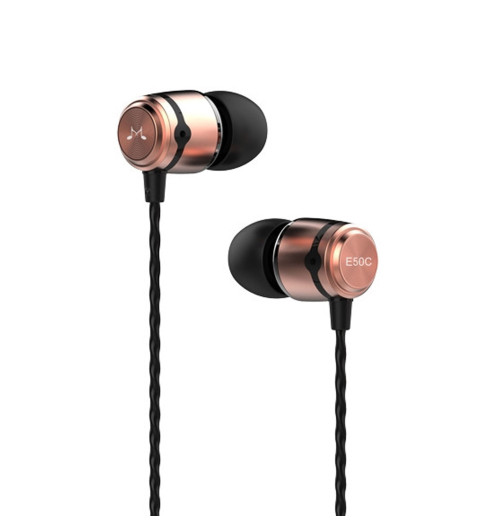 SoundMagic E50C - Słuchawki dokanałowe z pilotem i mikrofonem